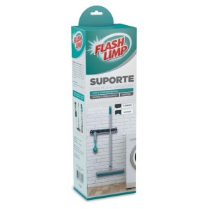 PORTA VASSOURAS C/ 5 GANCHOS