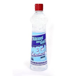 ALCOOL EM GEL 70 MEGA 500 G