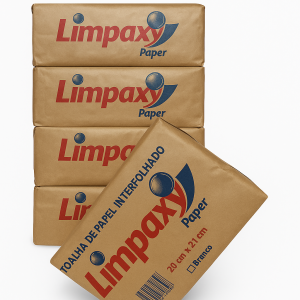 PAPEL INTERFOLHA BRANCO FARDO C/5 UNIDADES 20 X 21