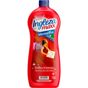 CERA LIQUIDA INGLEZA MAXX VERMELHA 750 ML