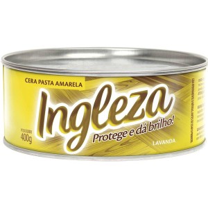 CERA EM PASTA INGLEZA AMARELA  400G