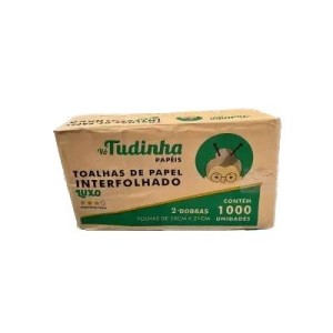 PAPEL INTERFOLHA LUXO 20X21 C/1000 FLS VO TUDINHA